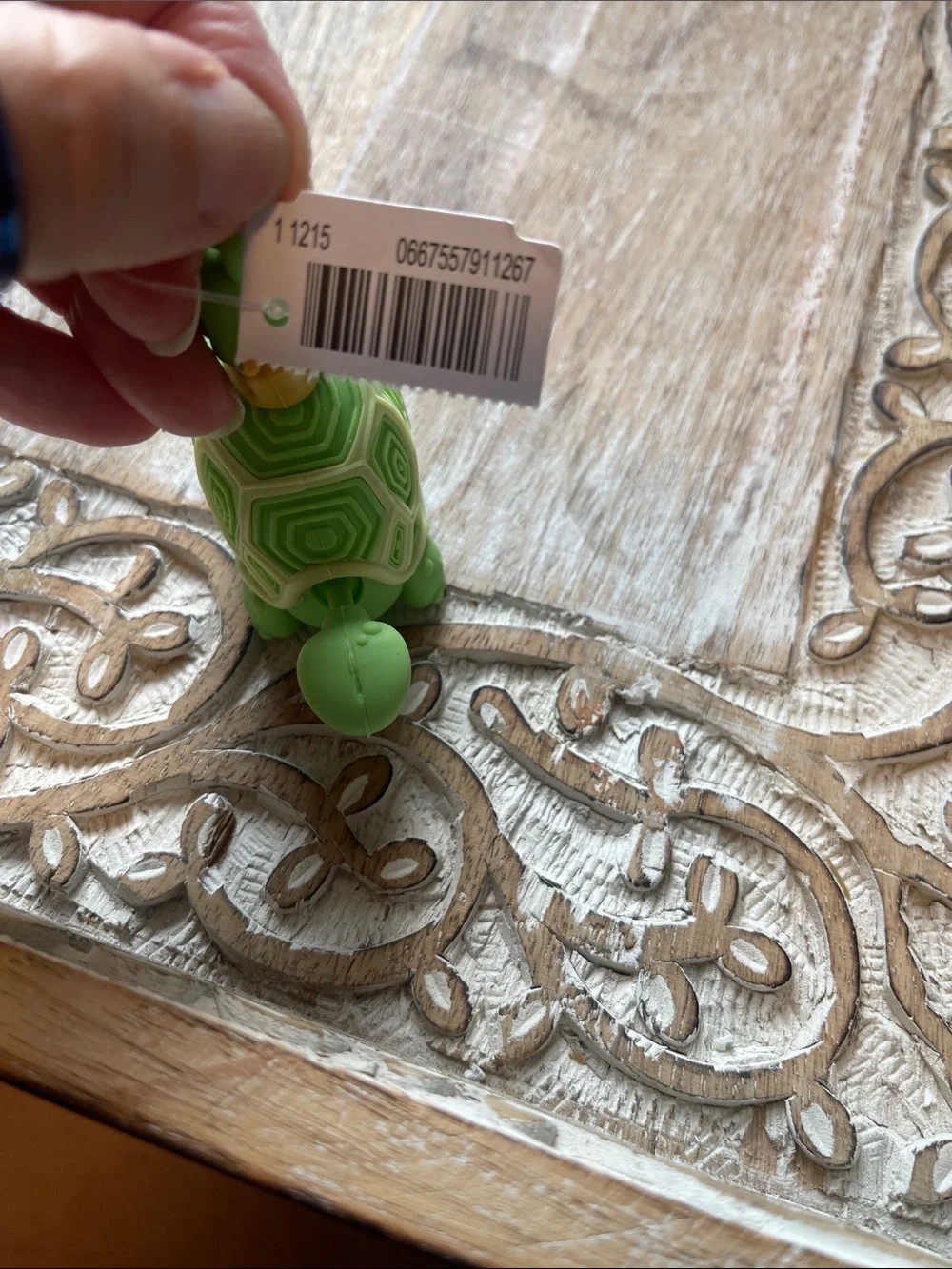 Green Turtle Keychain Pocketbac Holder